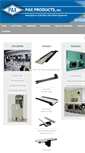 Mobile Screenshot of paxproducts.com